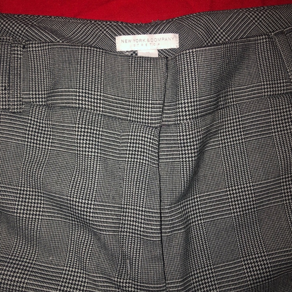 New York & Co. Houndstooth checkered trousers #66